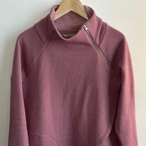 Athleta Cozy Karma Asym Pullover
